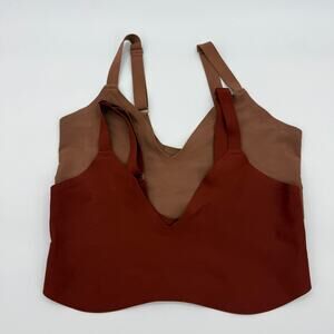 PARADE Plunge Seamless Pullover Bralette Bundle (2) Size 2 /  US 36 DD / F